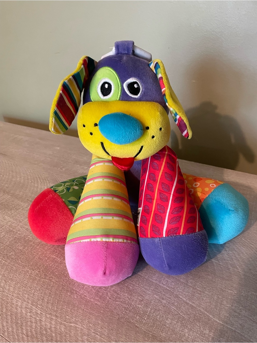 Vintage Lamaze PuppyTunes Dog Developmental Musical Plush Squeaky Baby Toy